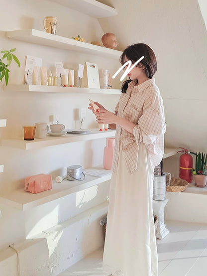 MS60264 Onni checked blouse