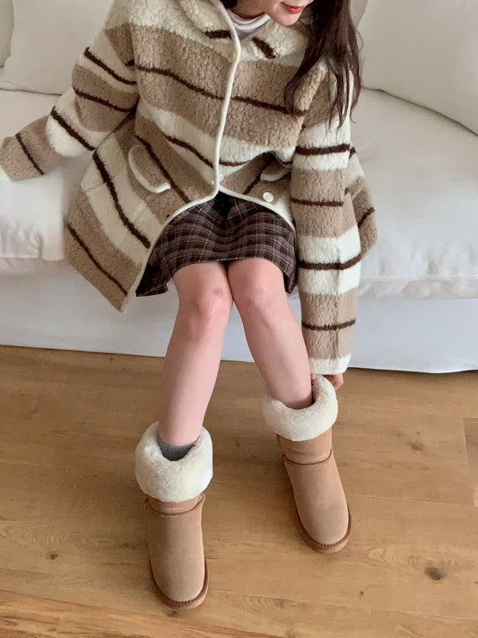 MS51083 Teddy fluffy outer