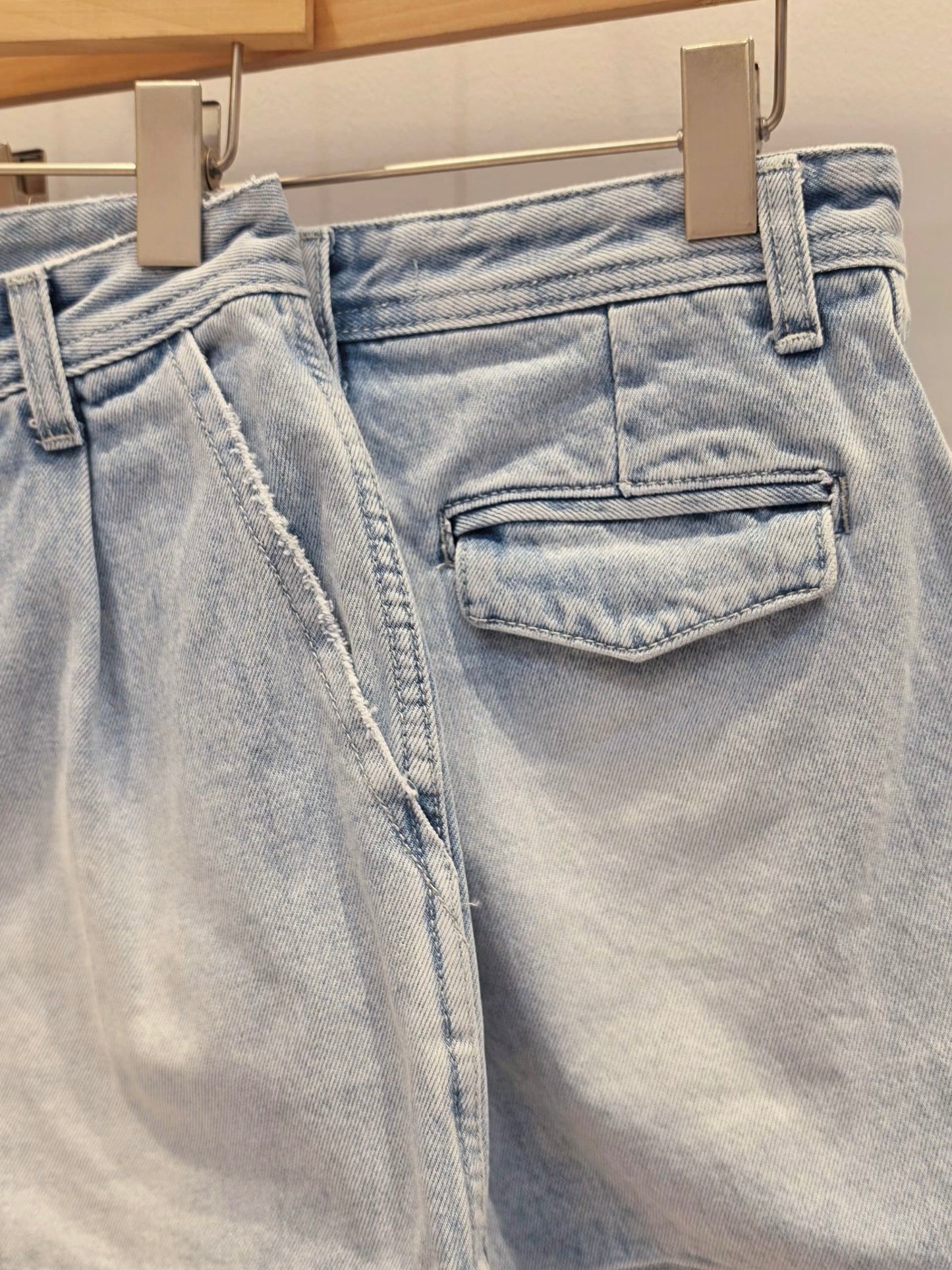 MS60511 Cooling denim shorts