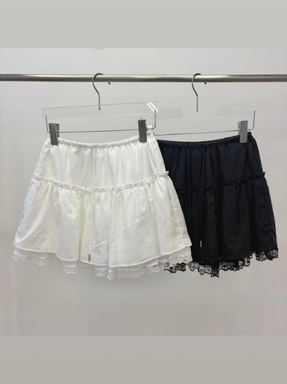 MS60721 Cancan lace skirt