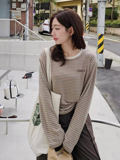 MS51079 Mochi signature stripes top