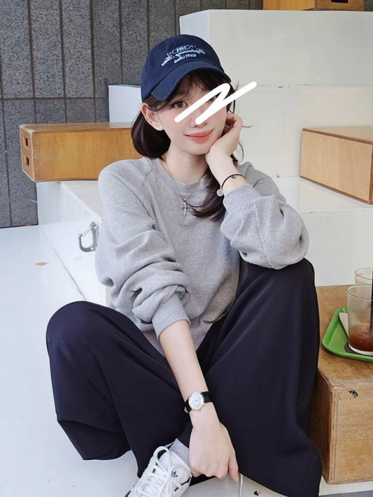 MS51005 Urban waffle sweatshirt