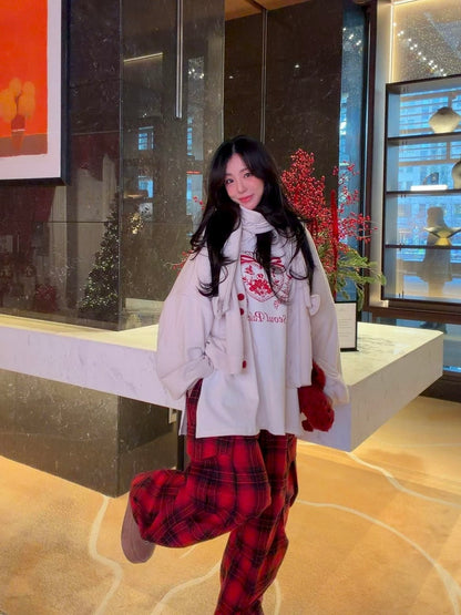 MS51235 Emilie cardigan with scarf