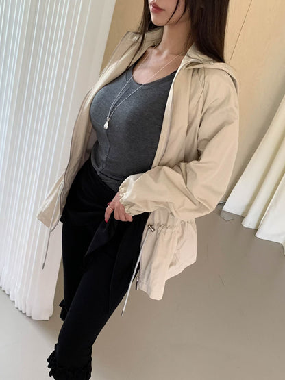MS60915 Helen hoodie blazer outer