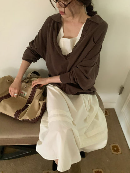 MS60923 Caren lazy autumn top