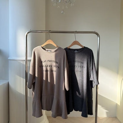 MS51073 Corduroy knit one piece