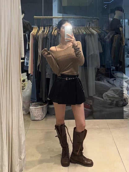 MS50958 Hyuna off shoulder top