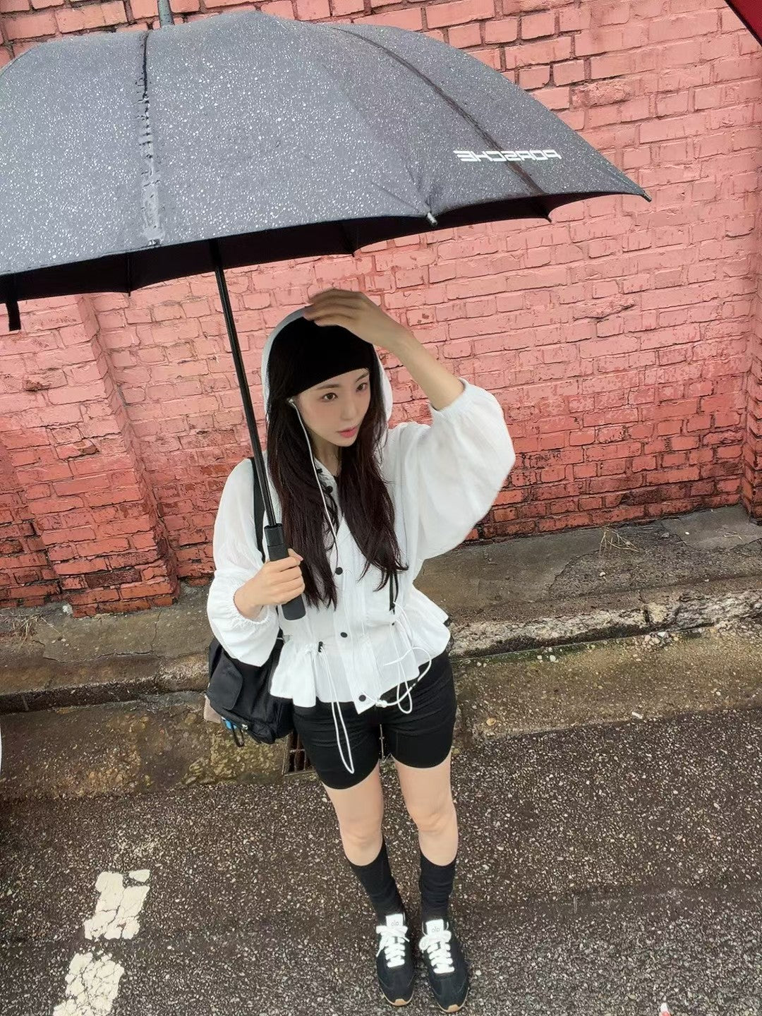 MS60931 Nylon rain coat jacket