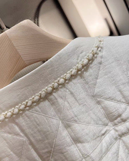 MS51204 Jennie tweed white outer