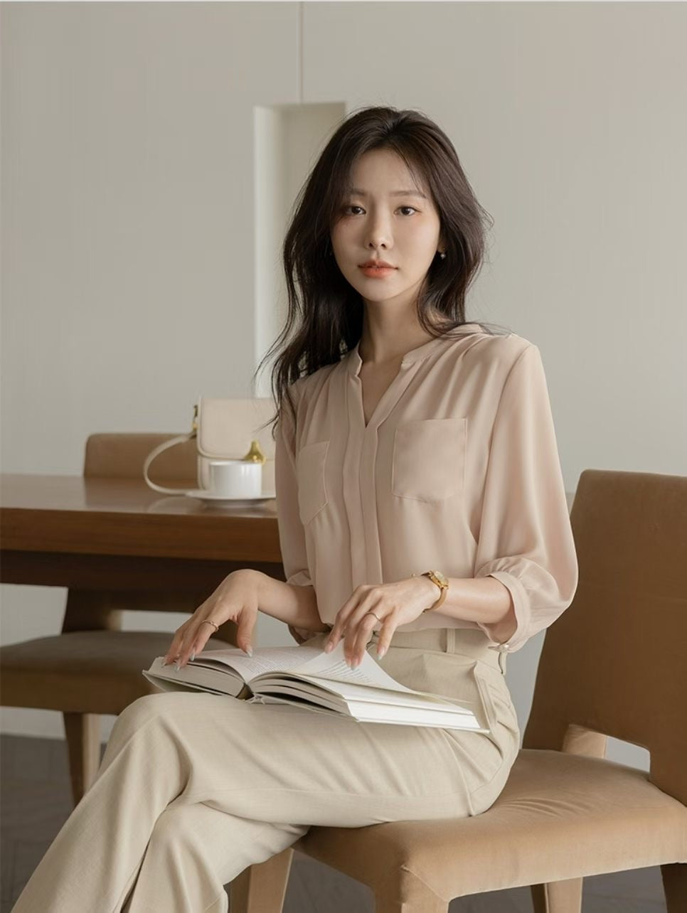 MS60435 Gladys chiffon blouse