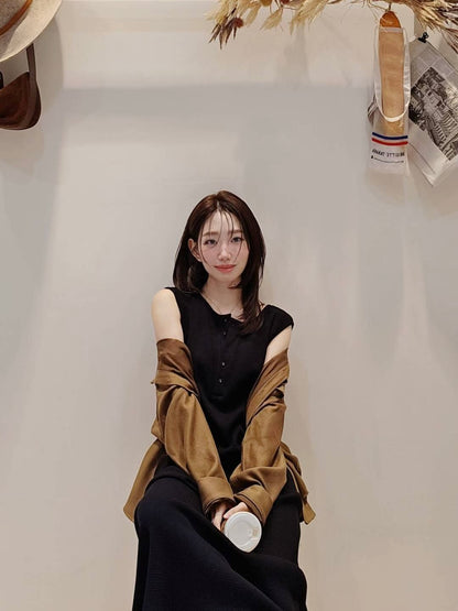 MS51004 Waffle trim daily dress