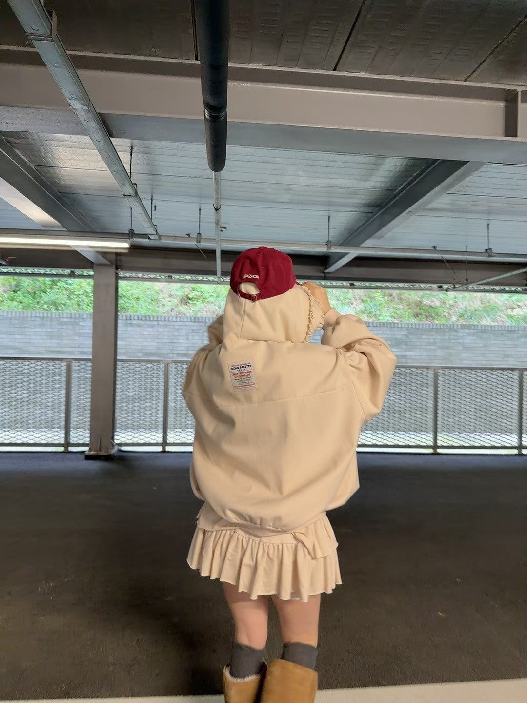 MS60930 Jiyoon sweet hoodie set