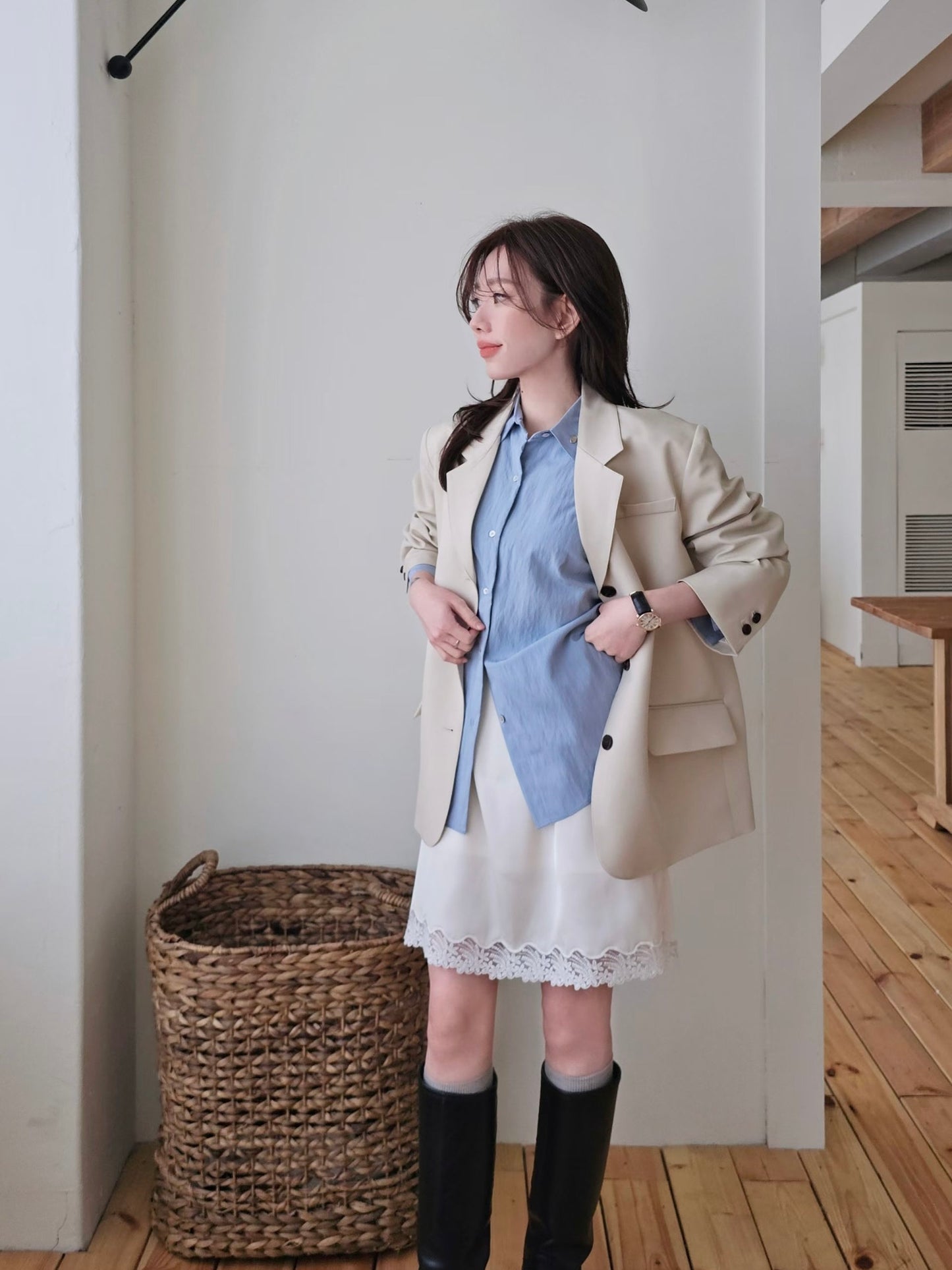 MS60239 Modern frame blazer