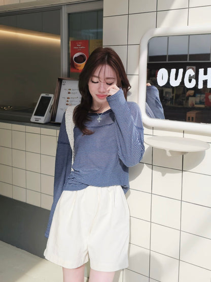 MS60421 Light weight linen top