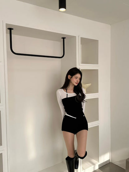 MS60209 Design mix color top