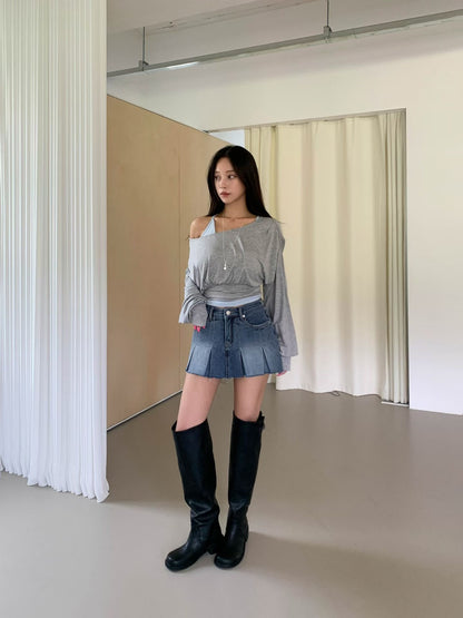 MS60914 Wendy off shoulder top