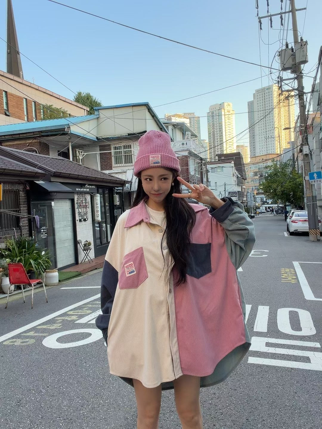 MS51069 Sweetie mix color blouse