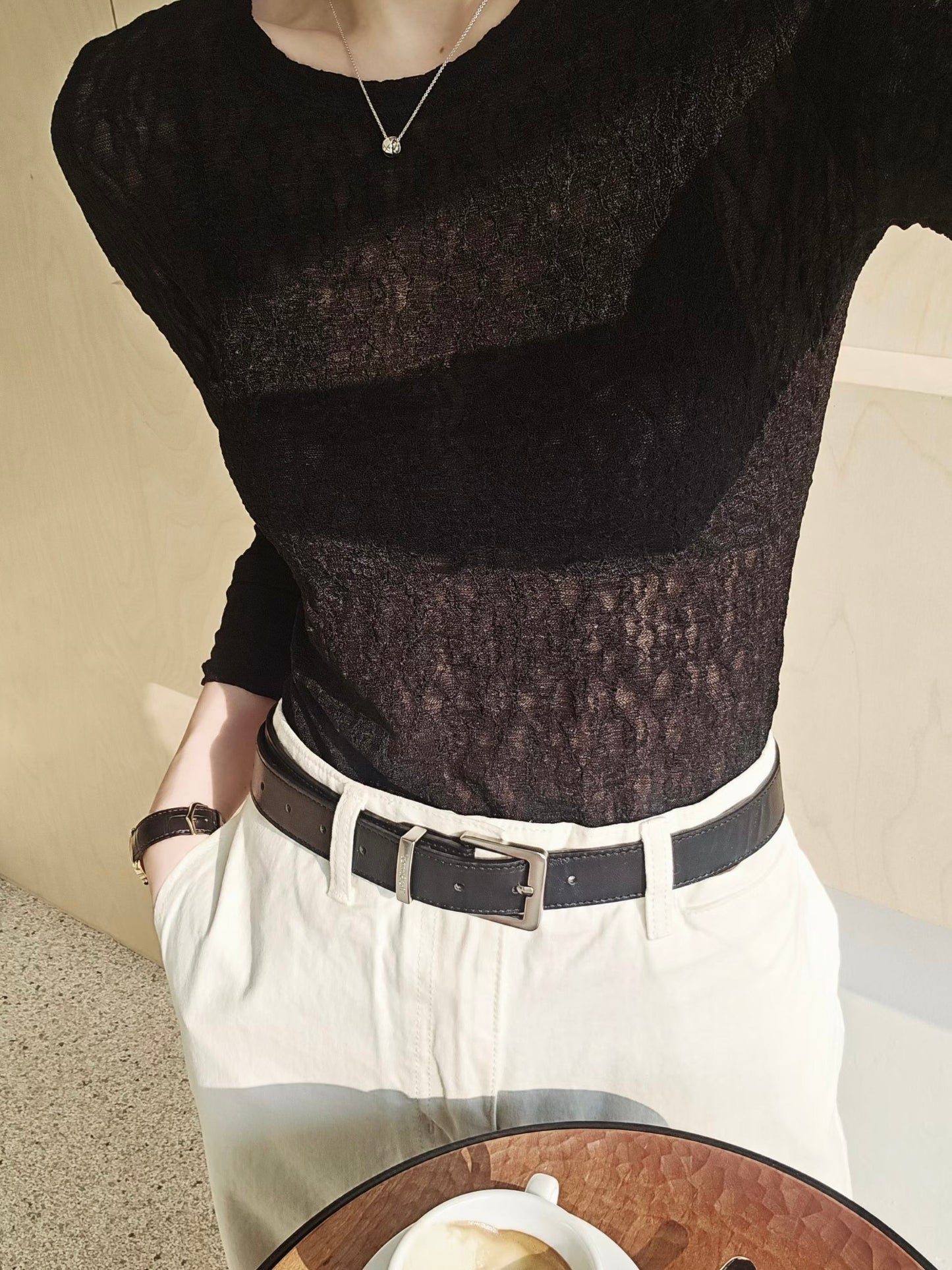 MS60324 Spring lace top