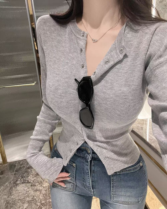 MS51012 Heiress button cardigan