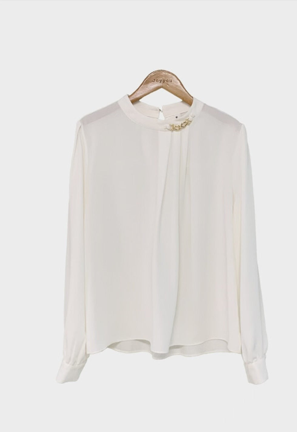 MS50956 Frill chiffon blouse