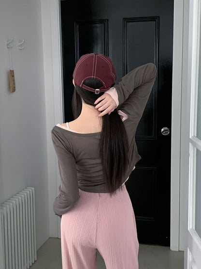 MS60430 Airy tencel long sleeve