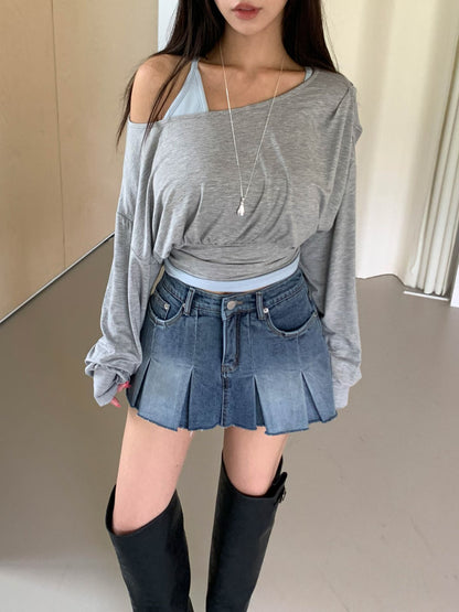 MS60914 Wendy off shoulder top