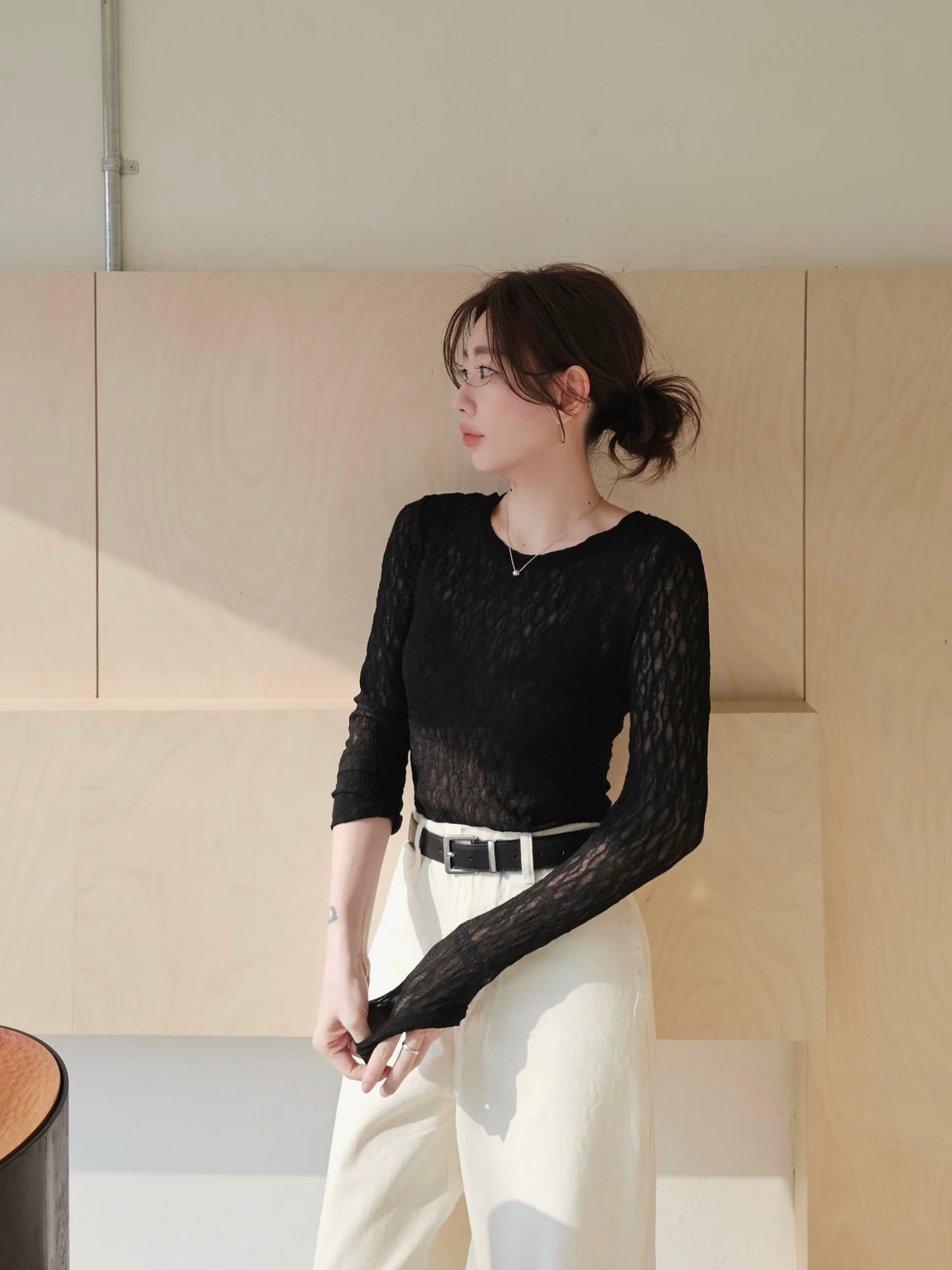 MS60324 Spring lace top