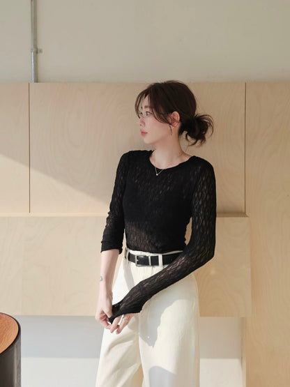 MS60324 Spring lace top