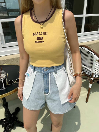 Holidays sleeveless top