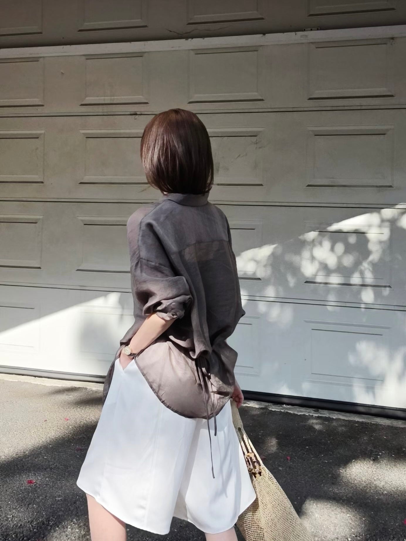 MS60602 Sunday airy tencel blouse