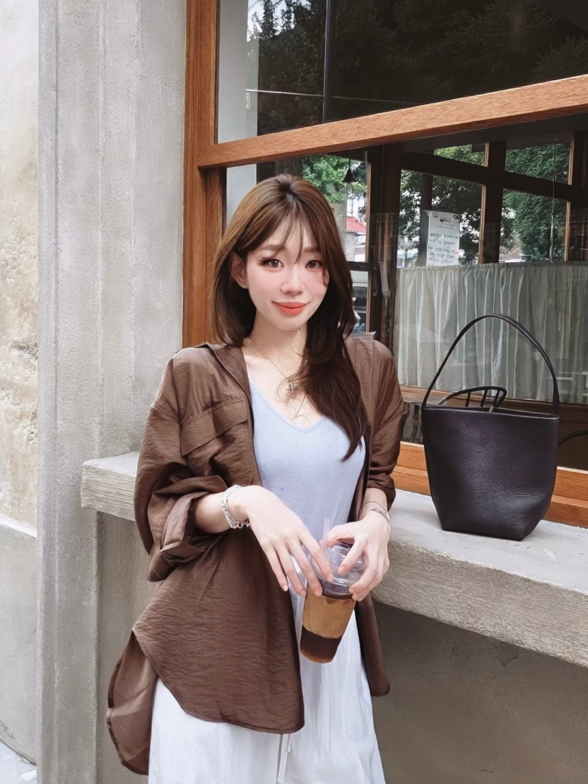 MS60801 Giselle tencel blouse outer