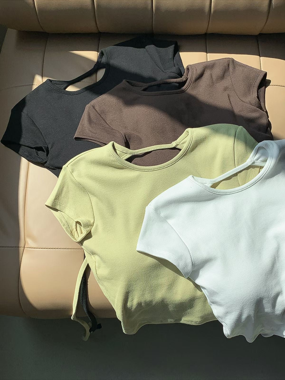 MS60414 Back whisper tie top