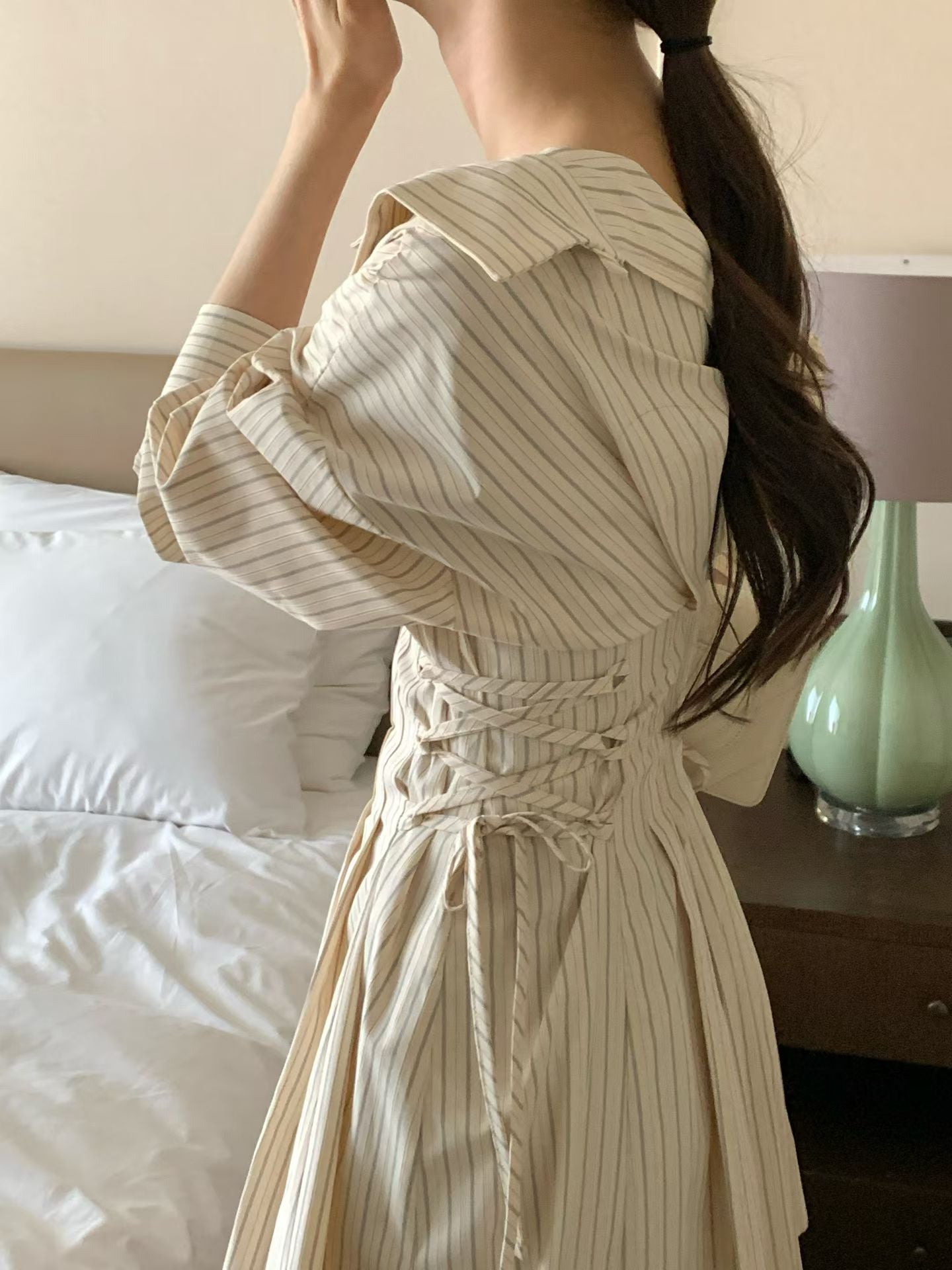 MS60303 Soft tailored muse dress