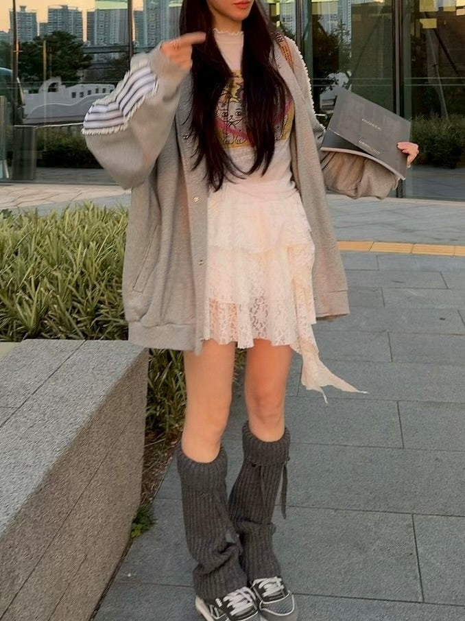 MS51130 Girlish lace skirt