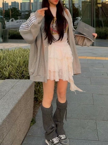 MS51130 Girlish lace skirt