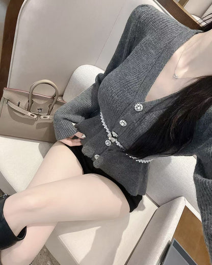 MS51206 Pearl ribbon peplum top