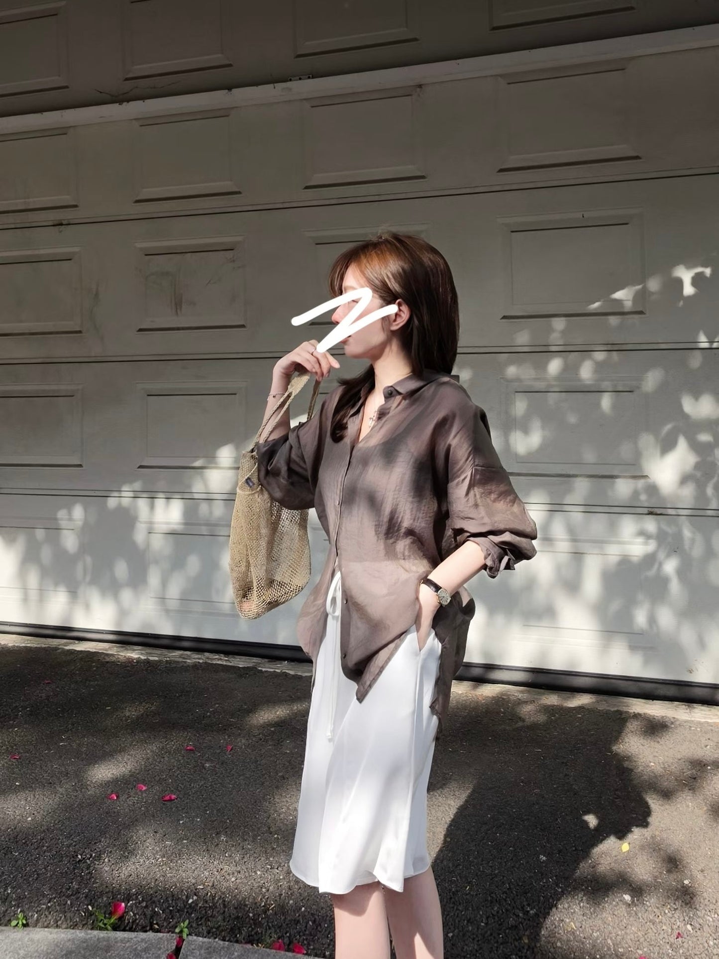 MS60602 Sunday airy tencel blouse