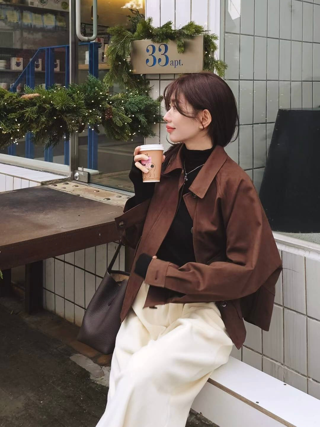 MS51226 Mocha velvet outer