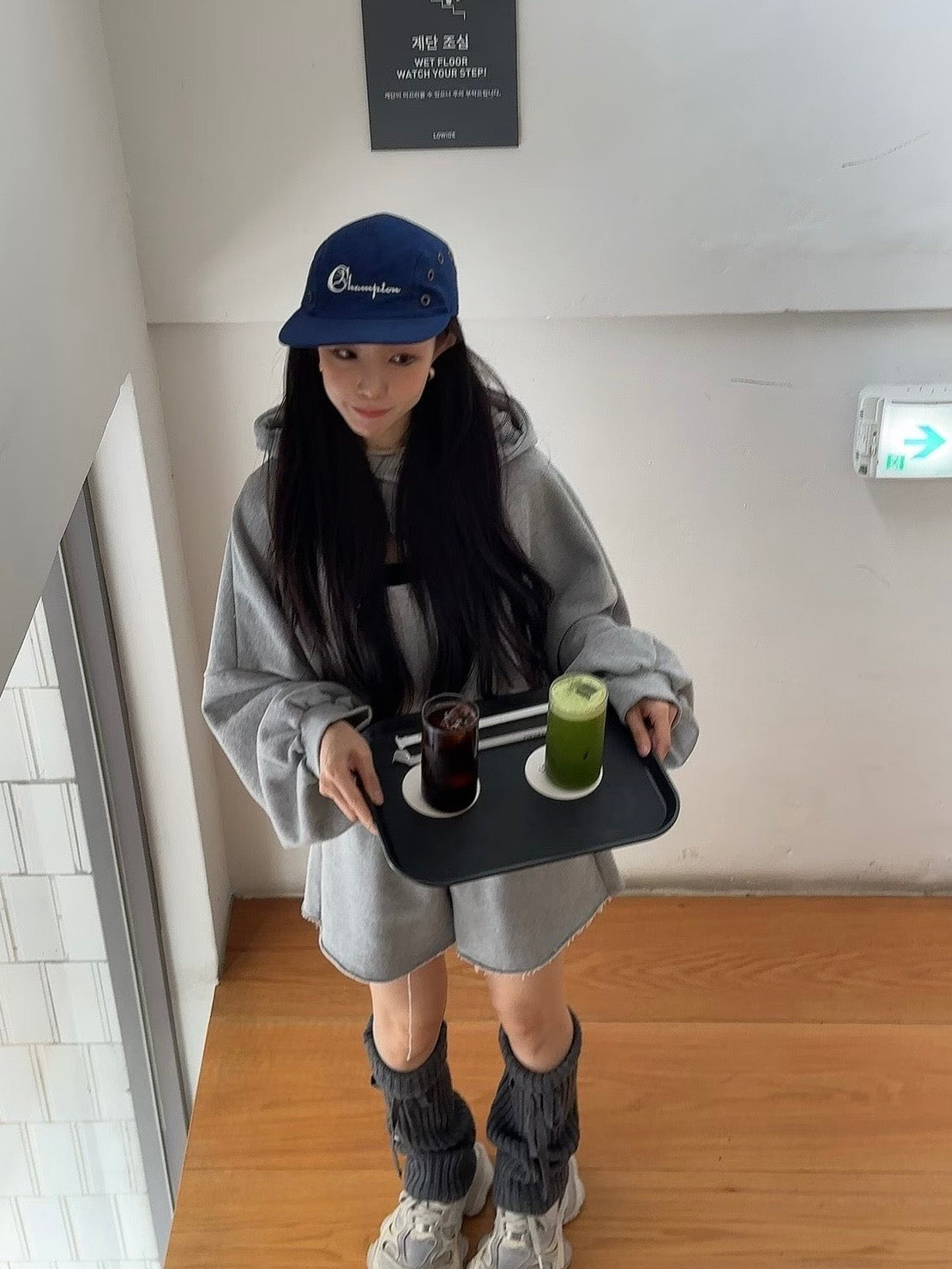 MS51037 Kitty ribbon hoodie