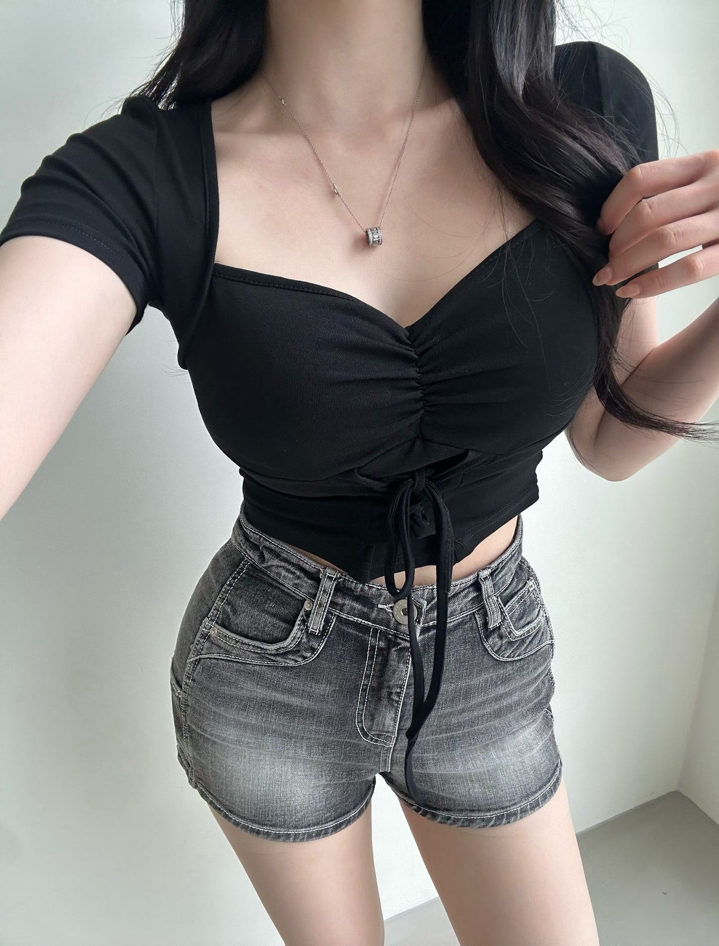 MS60703 Sweetie heart shape top