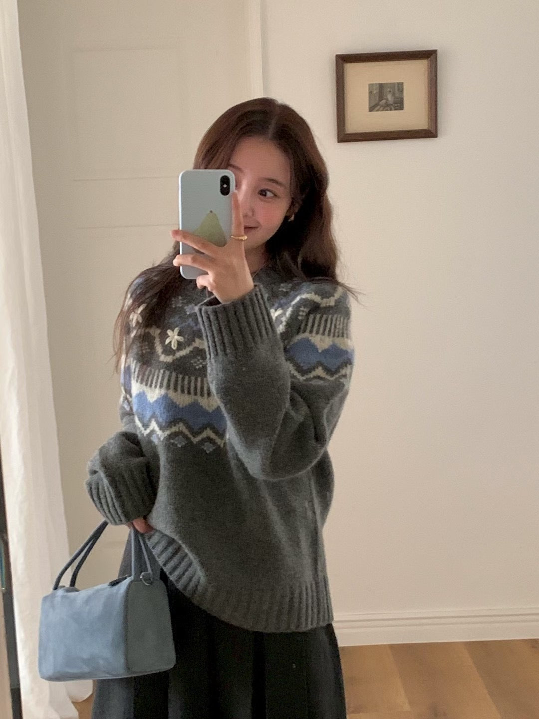 MS51082 Embroidery sweater