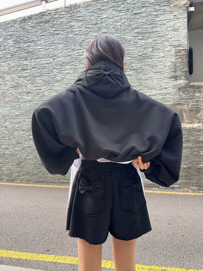 MS51038 Kitty ribbon shorts