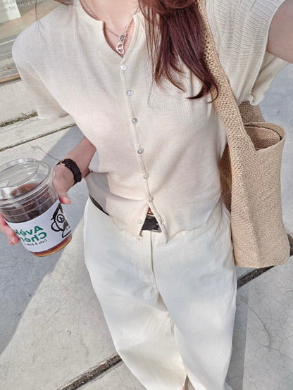 MS60504 Lydia linen cardigan