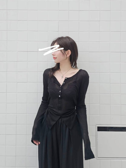 MS51001 Henry tencel top