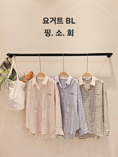 MS60264 Onni checked blouse