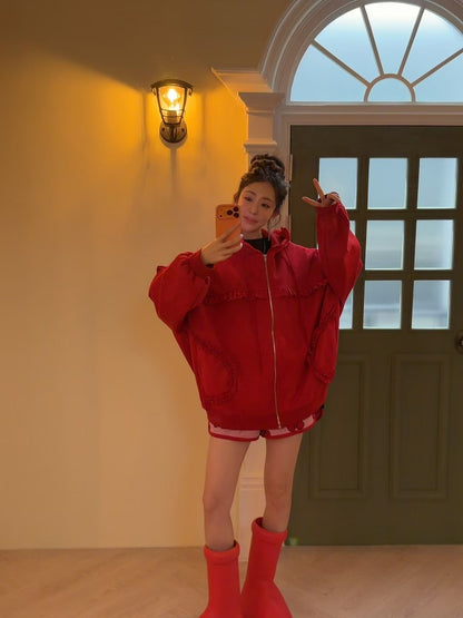 MS51071 Wendy puff hoodie jacket