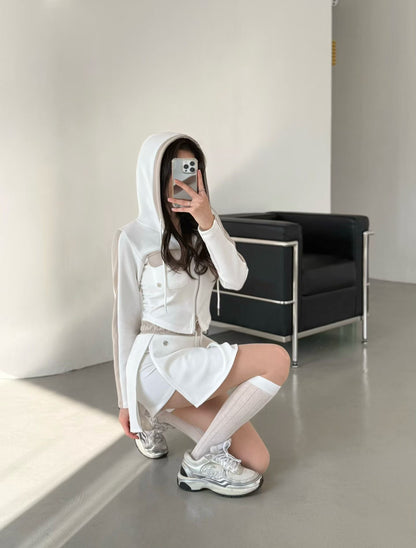 MS60201 Jennie hoodie sporty set