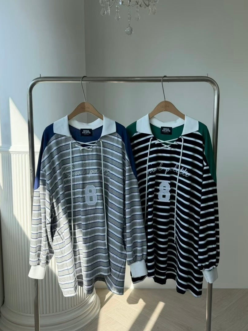 MS60354 Jacky stripes top