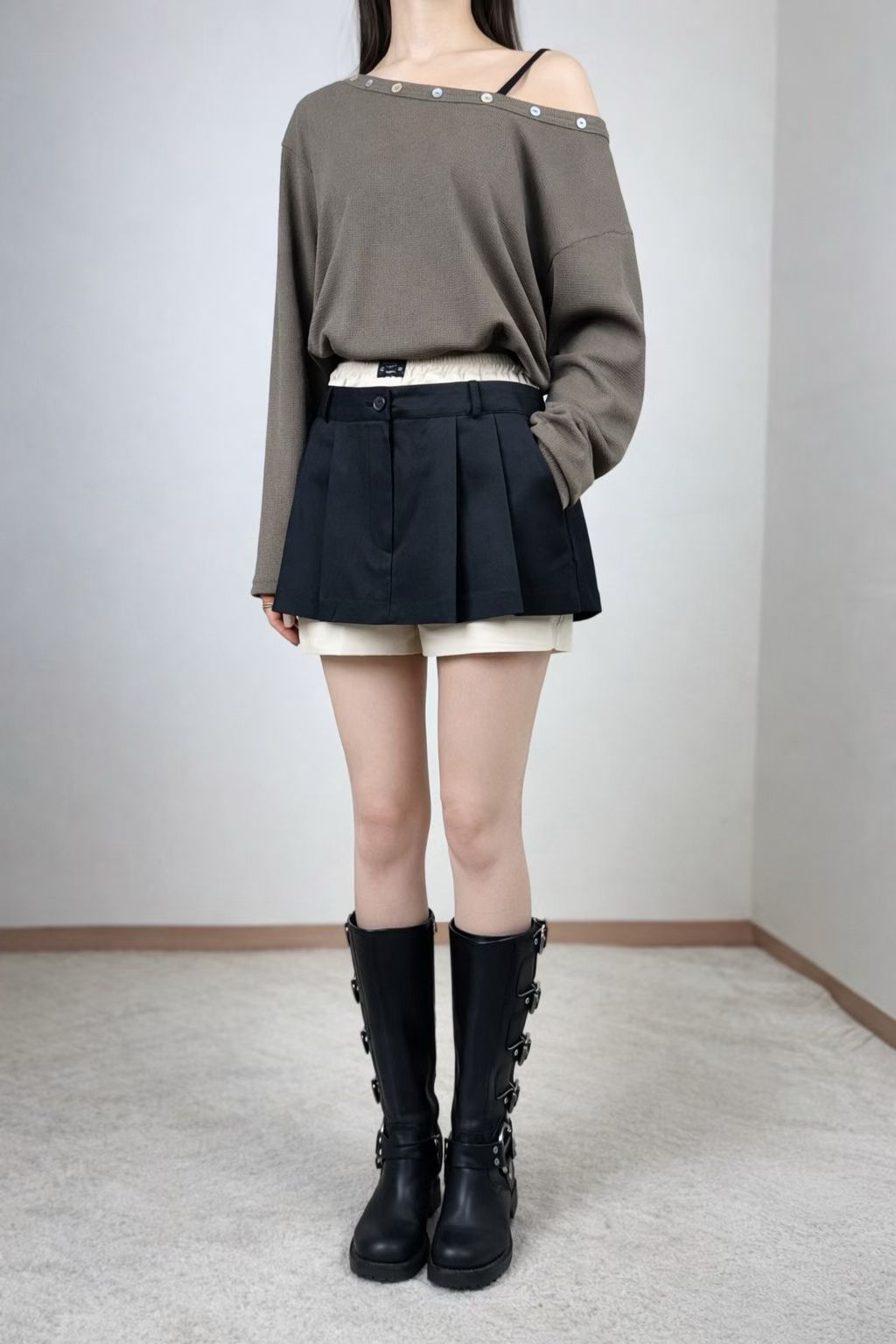 MS60216 Miu style shorts