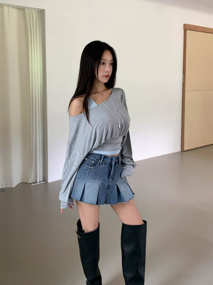 MS60914 Wendy off shoulder top